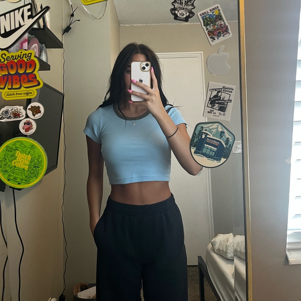 Cute blue shirt from Urban size small